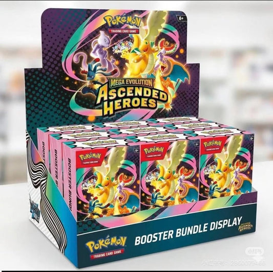 ASCENDED HEROES BOOSTER BUNDLE DISPLAY (x10 BOOSTER BUNDLES) - ENGLISH