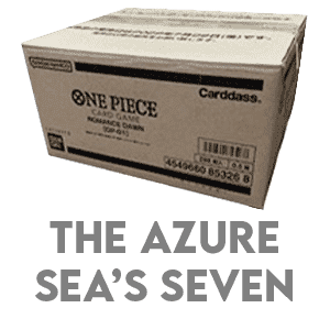 OP14 THE AZURE SEA'S SEVEN BOOSTER BOX CASE PRE ORDER  (x12 BOOSTER BOX) - EN