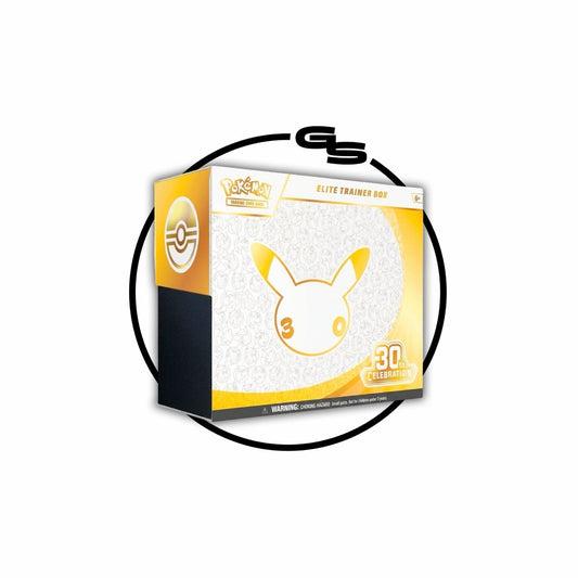 POKEMON 30TH ANNIVERSARY ETB CASE PRE ORDER (X10 ETB) - ENGLISH