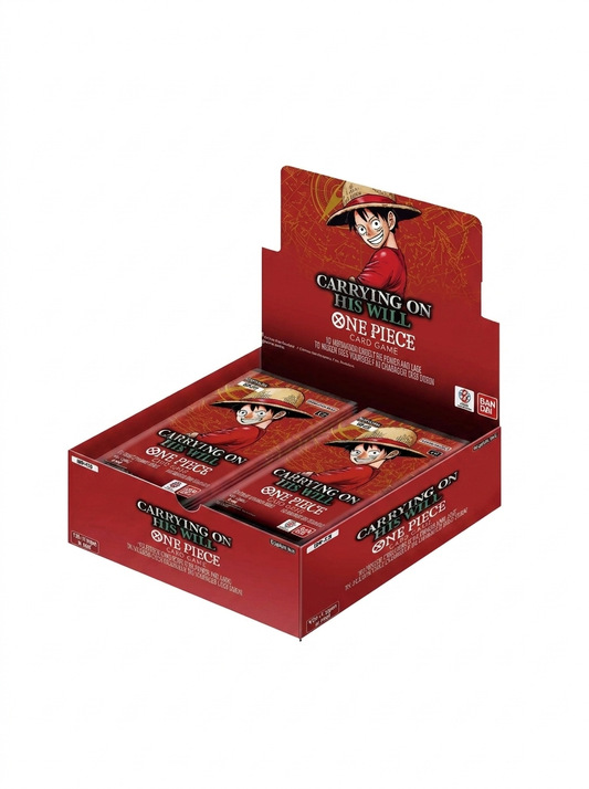 OP13 CARRYING ON HIS WILL BOOSTER BOX PRE ORDER - EN